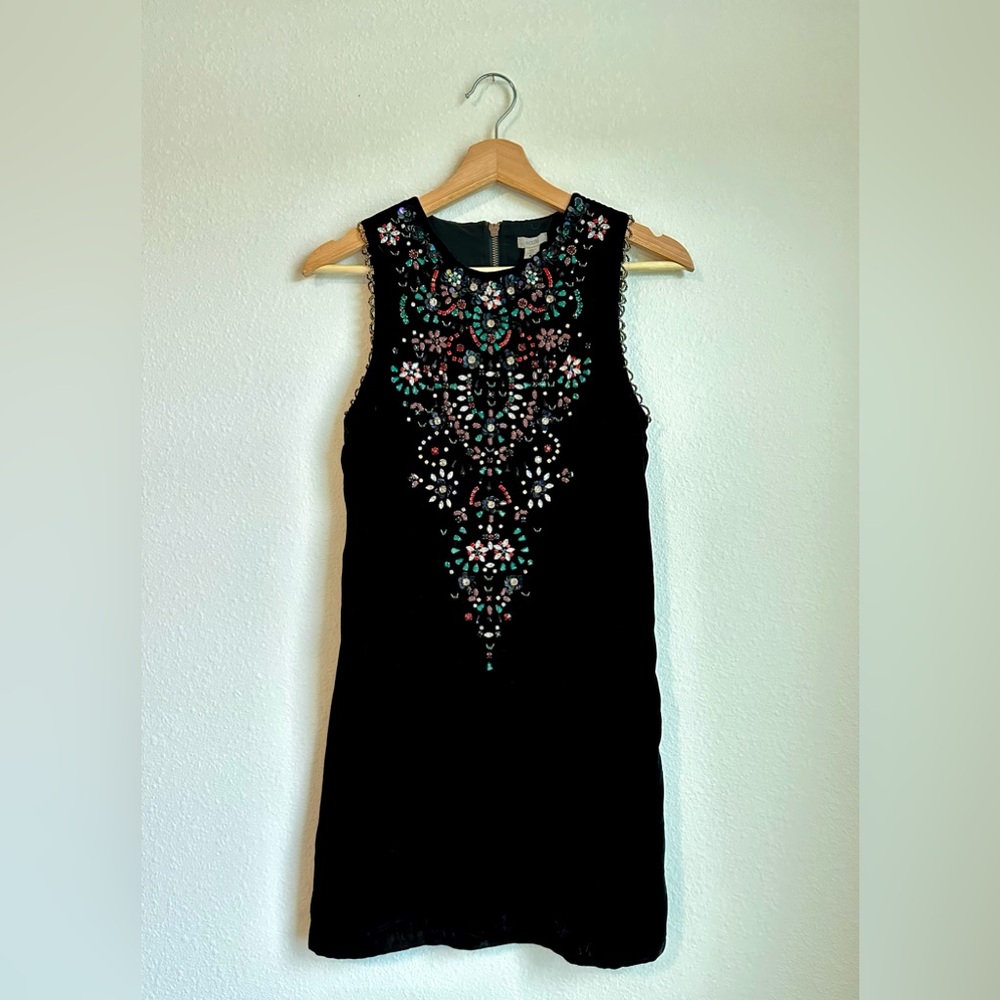Urban Outfitters Ecote Jasmine Velvet Dress